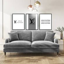 Load image into Gallery viewer, LV Grey Wall Art Set