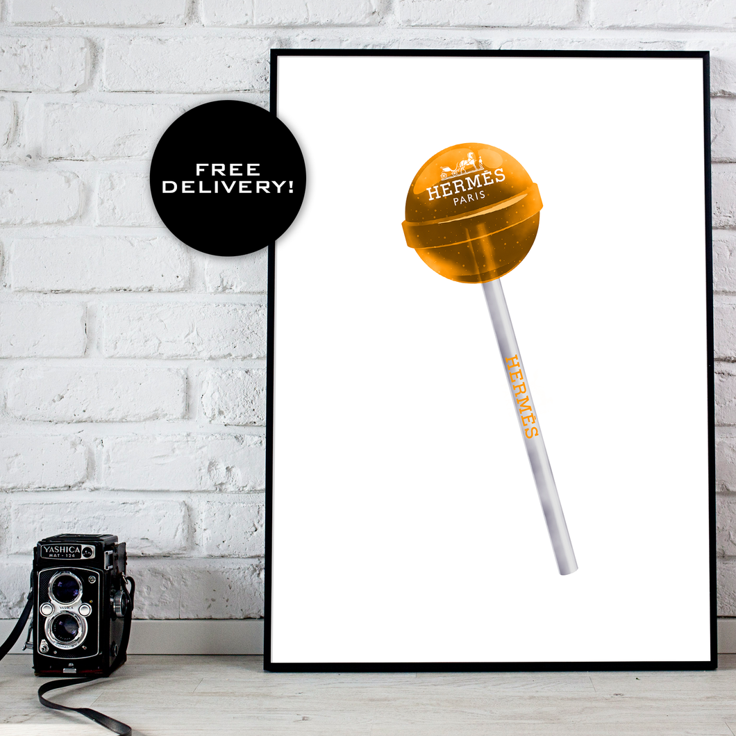 Hermes Lollipop - Single Print