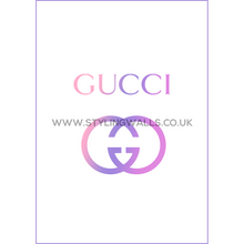 Load image into Gallery viewer, Purple (Vouge, Chanel &amp;Gucci) Wall Art Print Set Of 3
